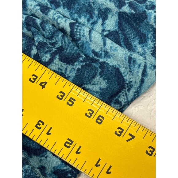 Simply Vera Womens Blue Vera Wang Seamed Knit V-Neck Mini Dress Size XL Belted - Picture 11 of 11